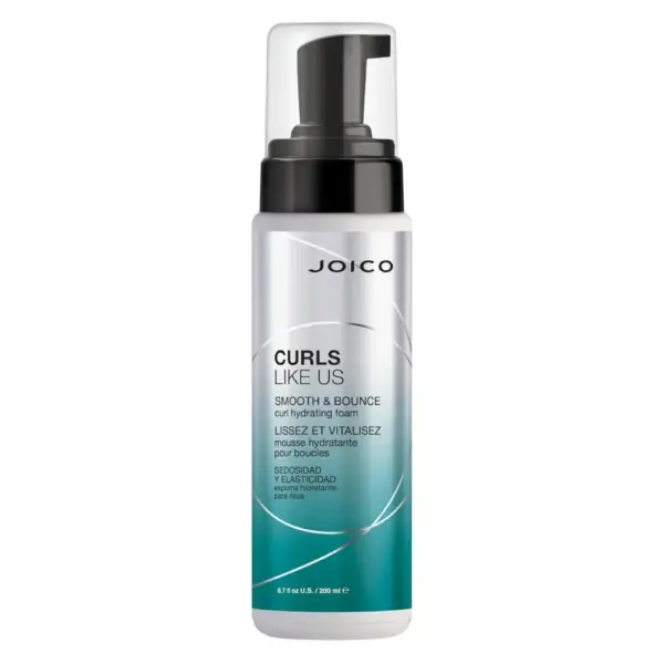 Joico Curls Like Us Smooth and Bounce Curl Espuma Hidratante 200ml - Imagen 1